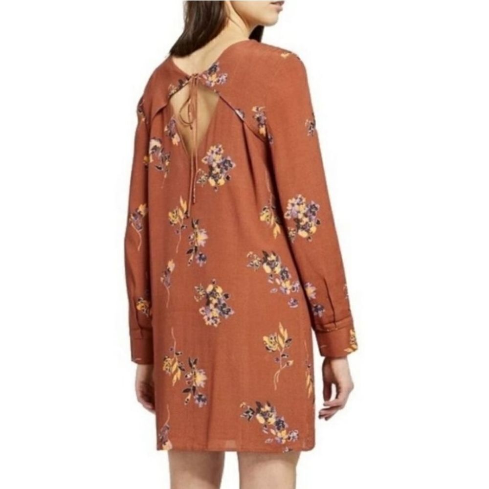 Gentle Fawn Brown Floral Dress